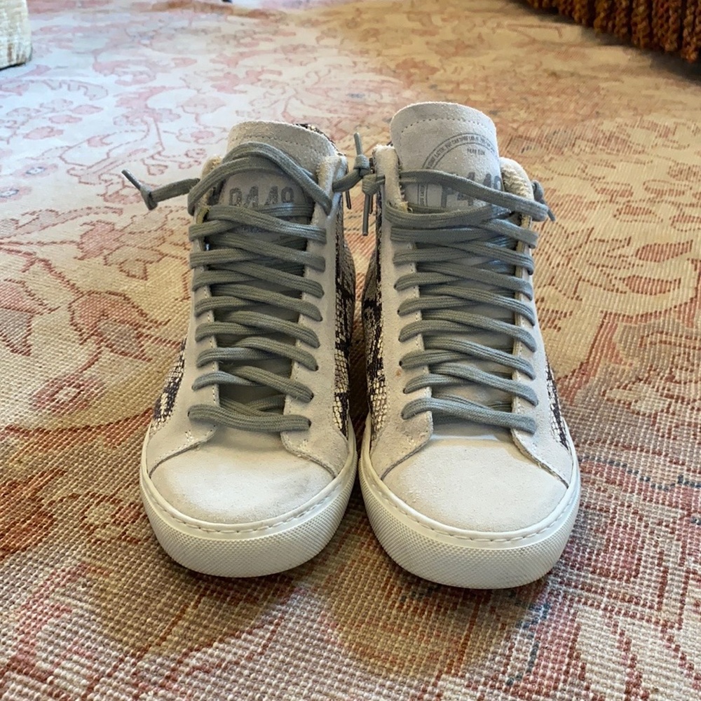 High top sneakers